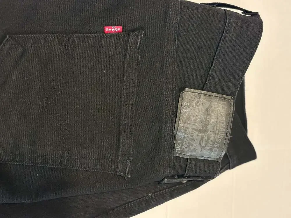Levi's 541 Athletic Taper Black Jeans #1271